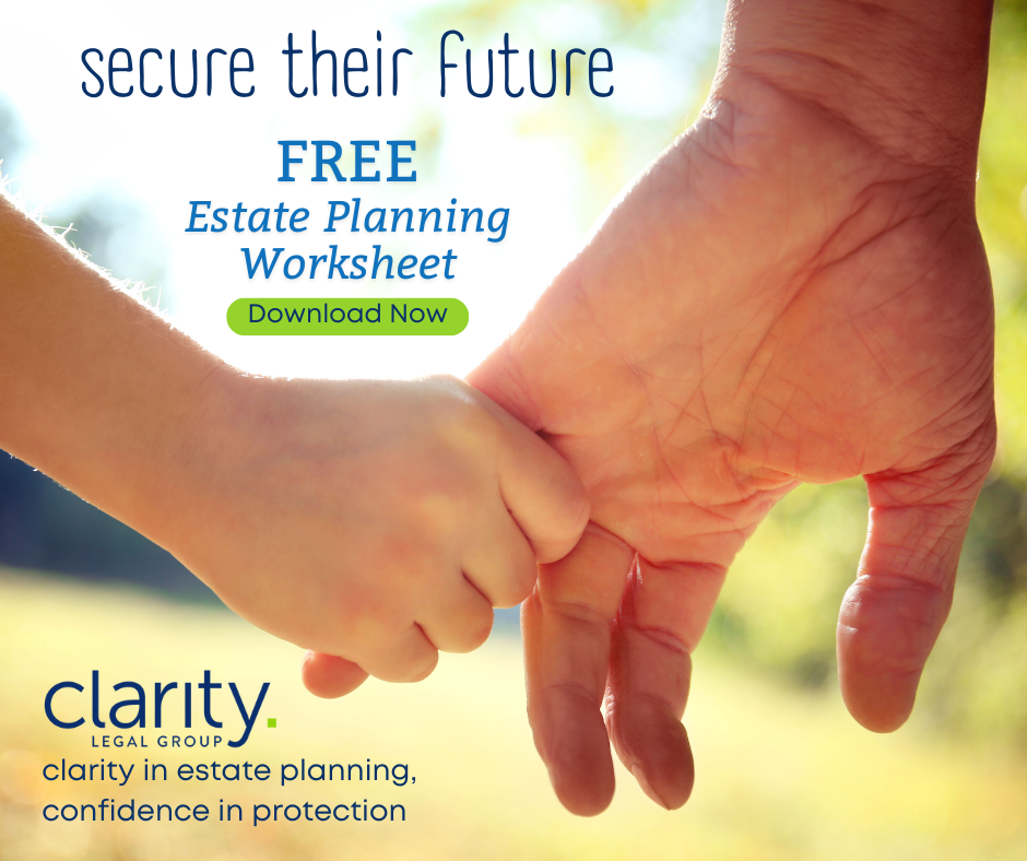 Clarity Legal Group Facebook ad: Secure Their Future