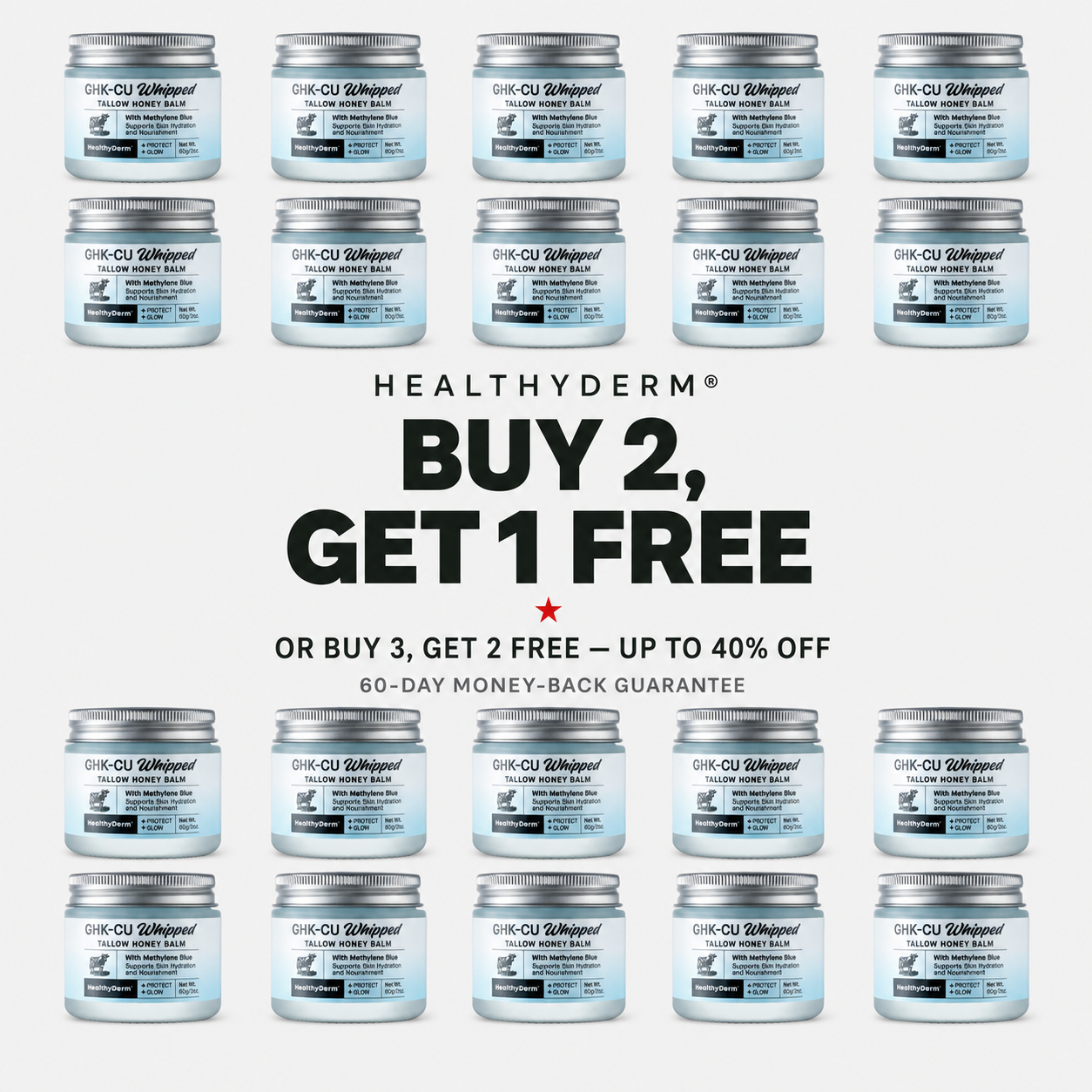 HealthyDerm Skincare Facebook ad