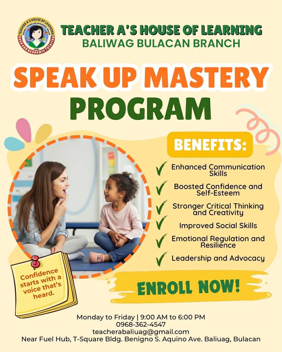Teacher A’s House of Learning - Baliwag Bulacan Branch  Facebook ad