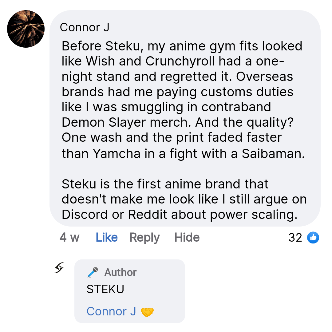 STEKU Facebook ad