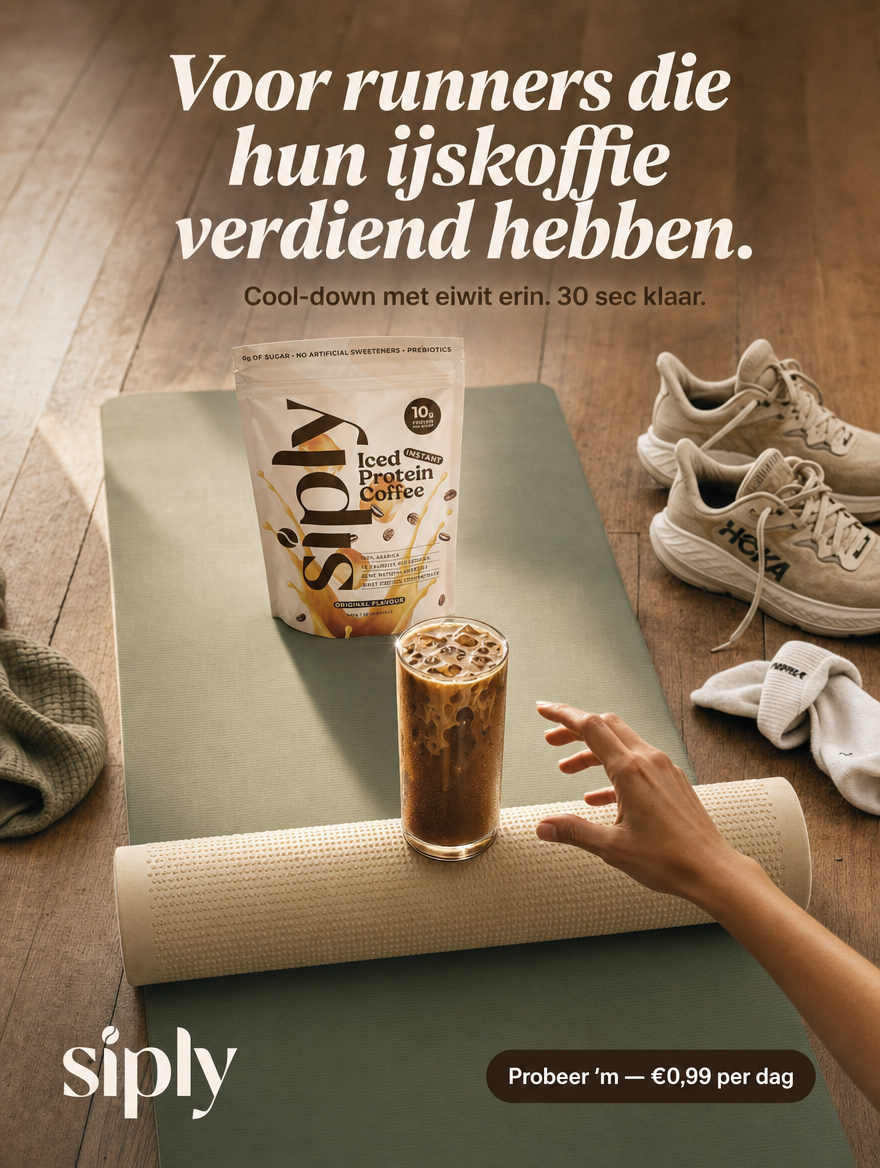 Siply Coffee Facebook ad: Krijg 15% extra korting met SIPLY15OFF