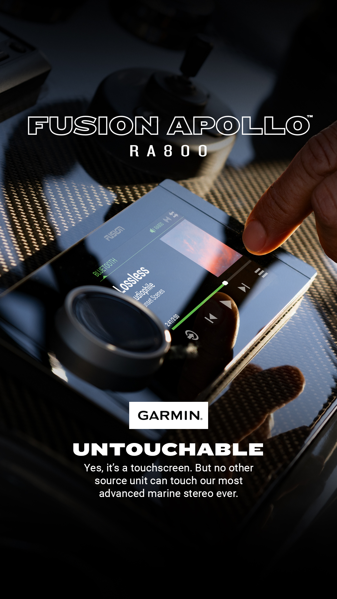 Garmin Audio Facebook ad