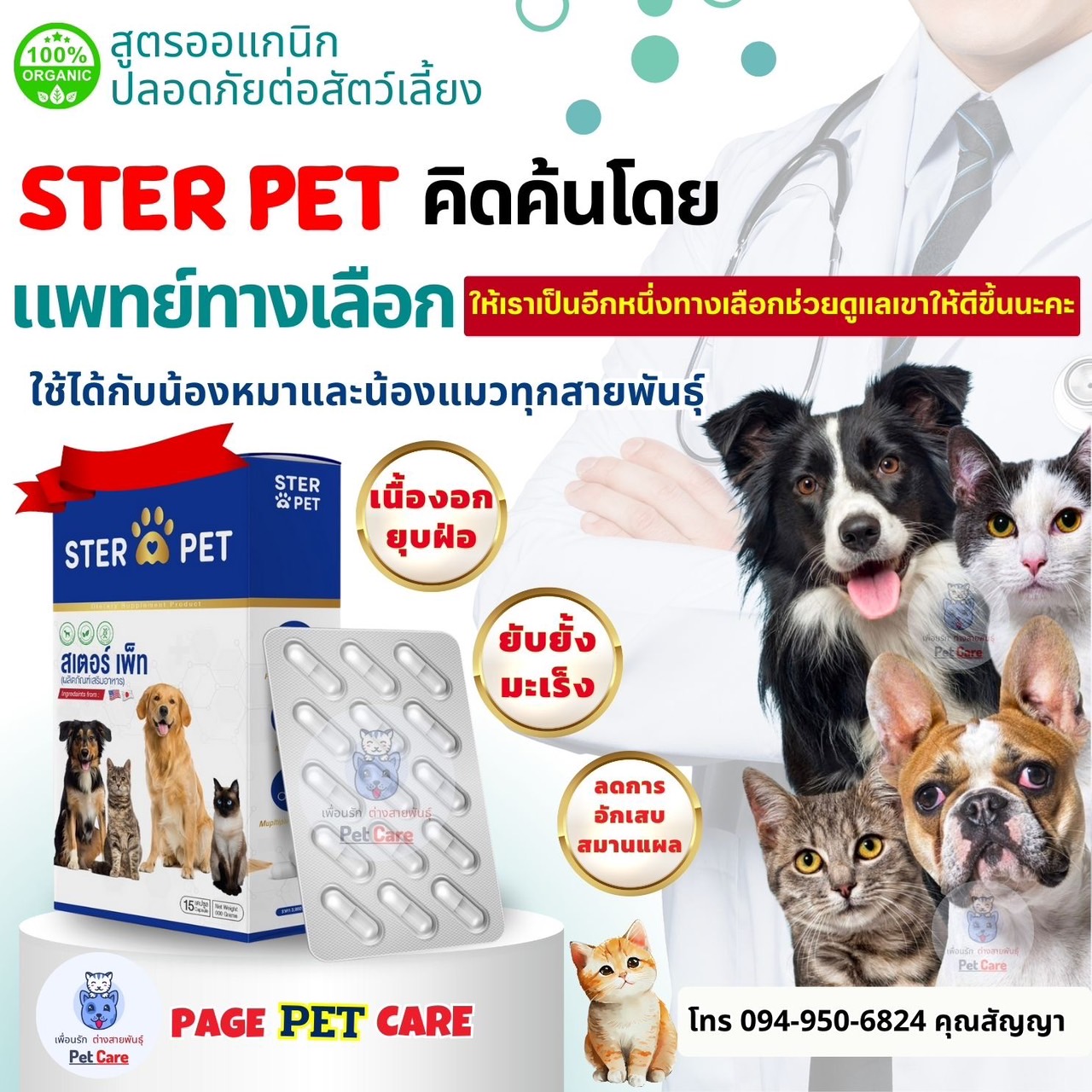 Petcare Friend เพื่อนรัก ต่างสายพันธ์ Facebook ad: (สเตอร์เพ็ท) เจ้าแรกในไทย