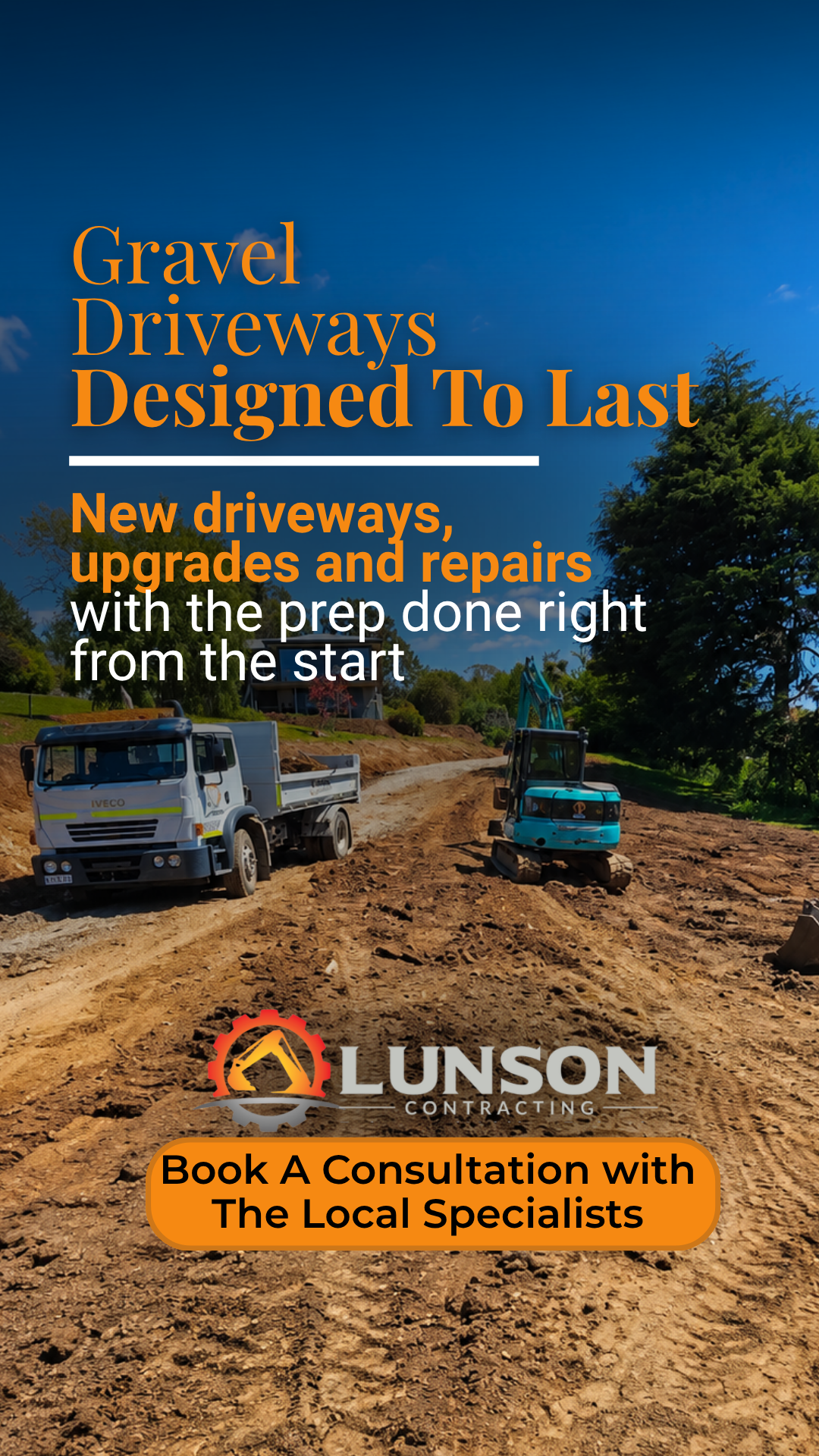 Lunson Contracting Facebook ad from Jul 7, 2026