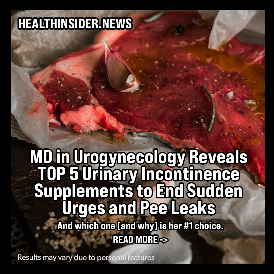 Health Reporter Facebook ad: Top 5 Supplements to End Urinary Incontinence for Good