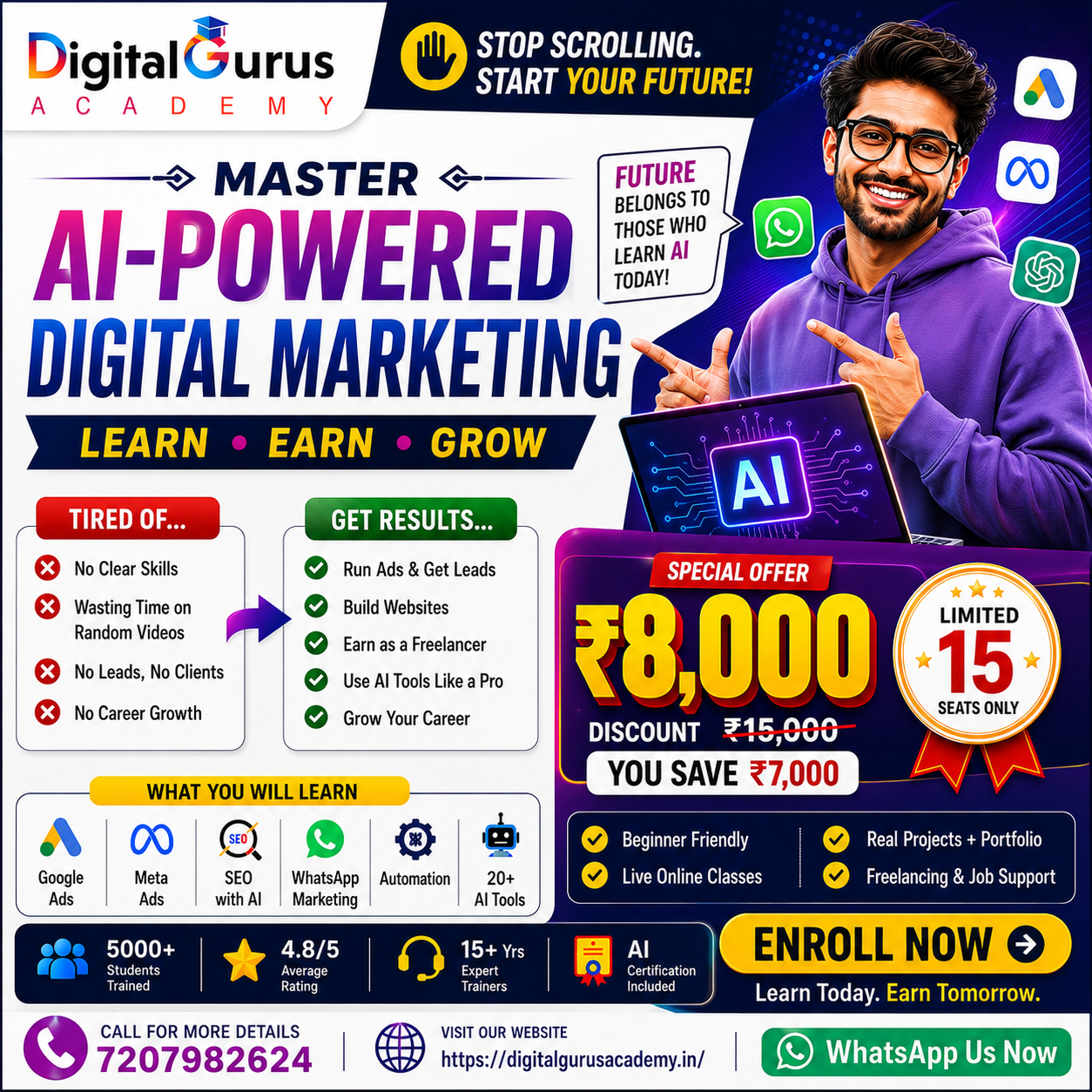 Digital Gurus Academy Facebook ad