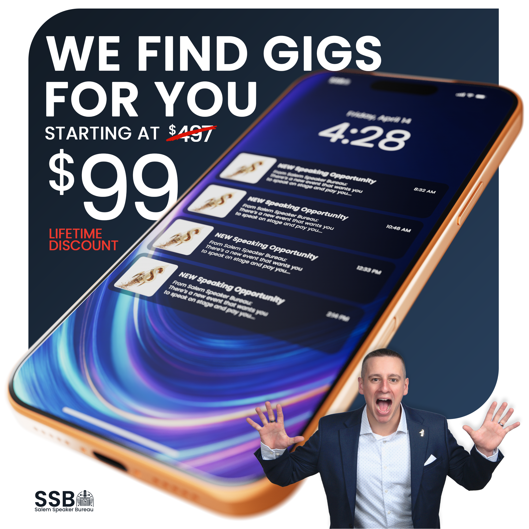 Jacob Salem Facebook ad