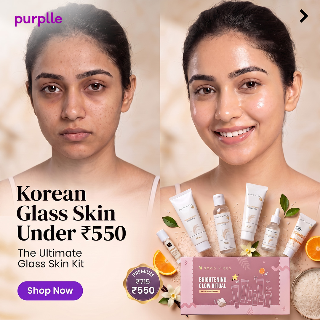 Purplle.com Facebook ad