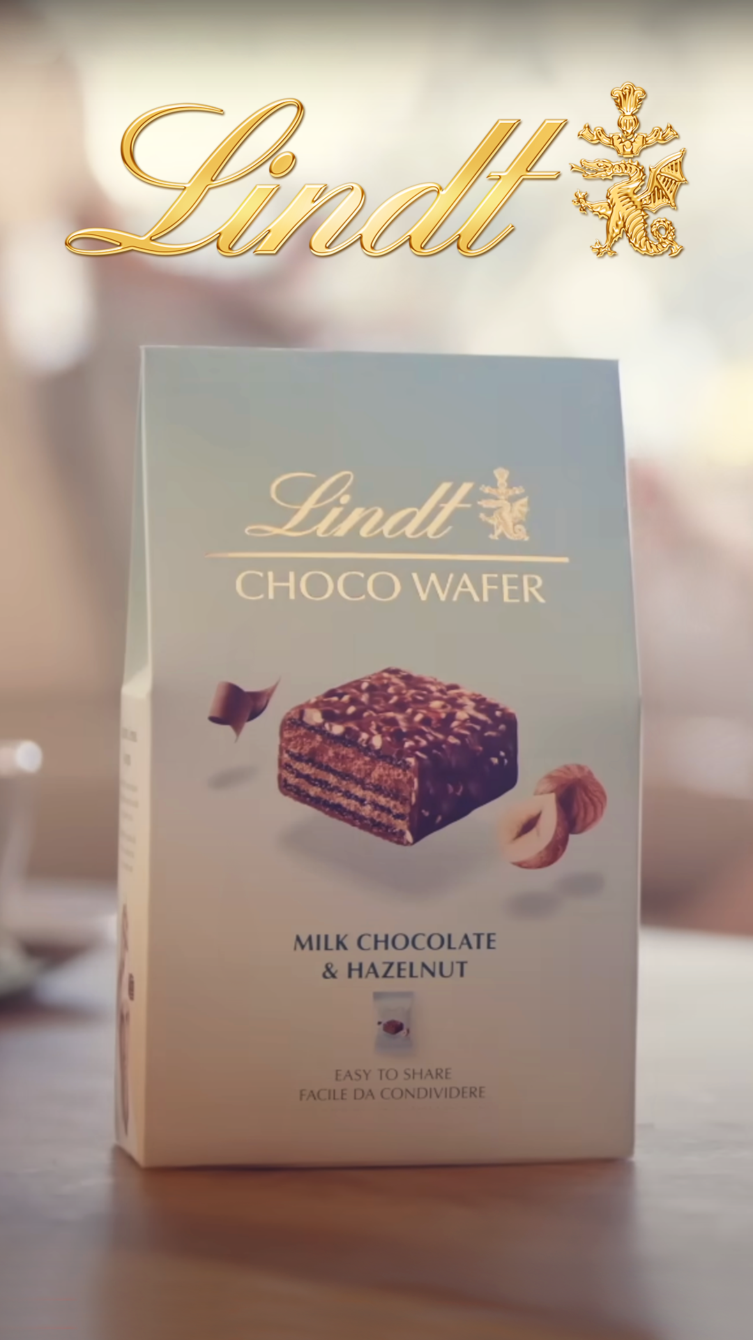 Lindt Facebook ad from Aug 17, 2026