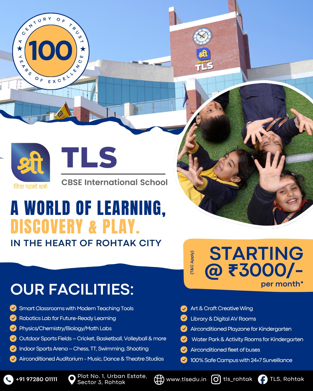 TLS, Rohtak Facebook ad