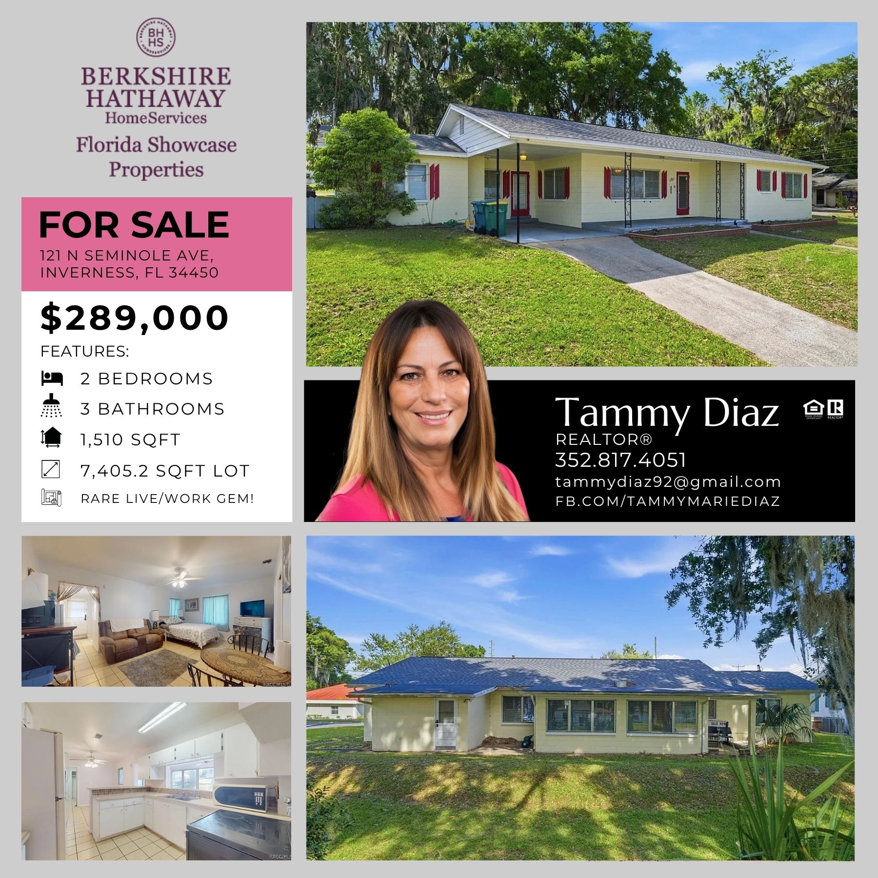 Tammy Diaz Sales Associate Facebook ad