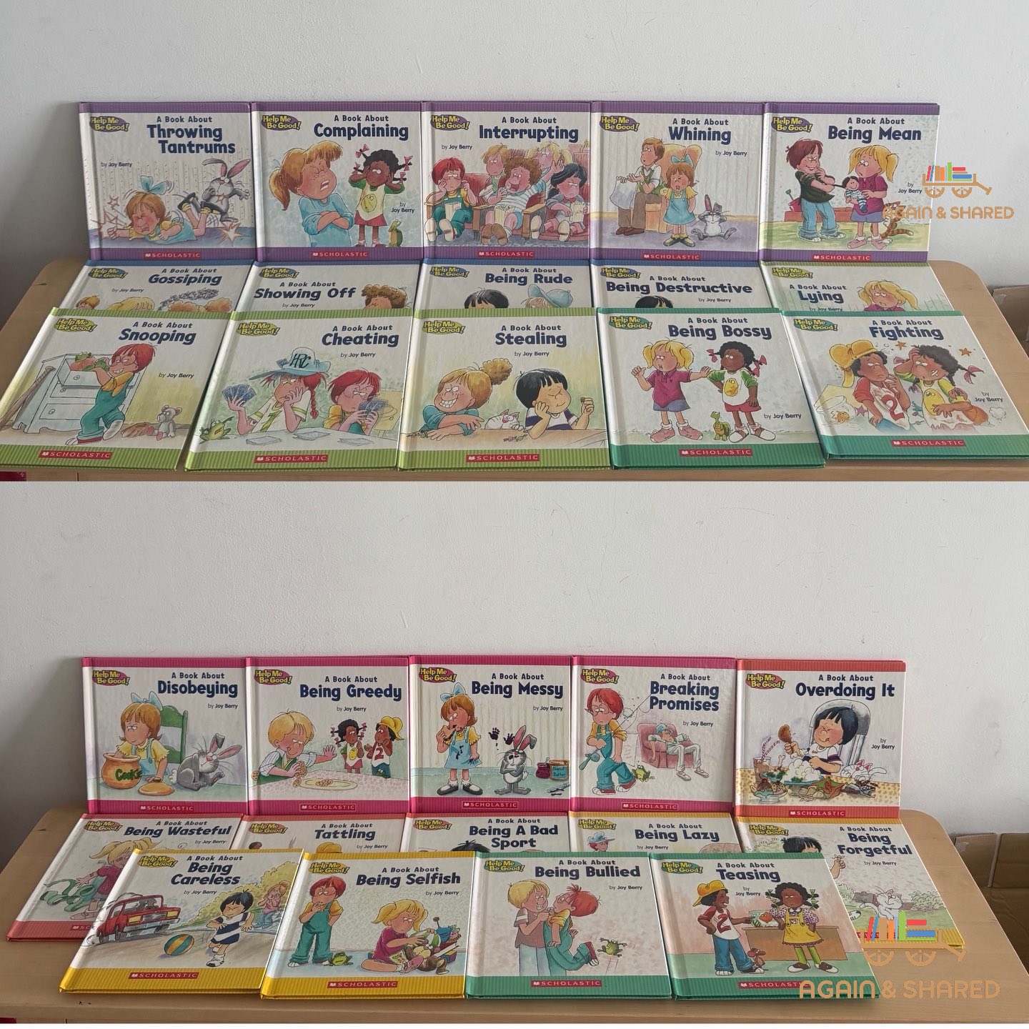 Again & Shared Facebook ad: Preloved books from the US & UK just…
