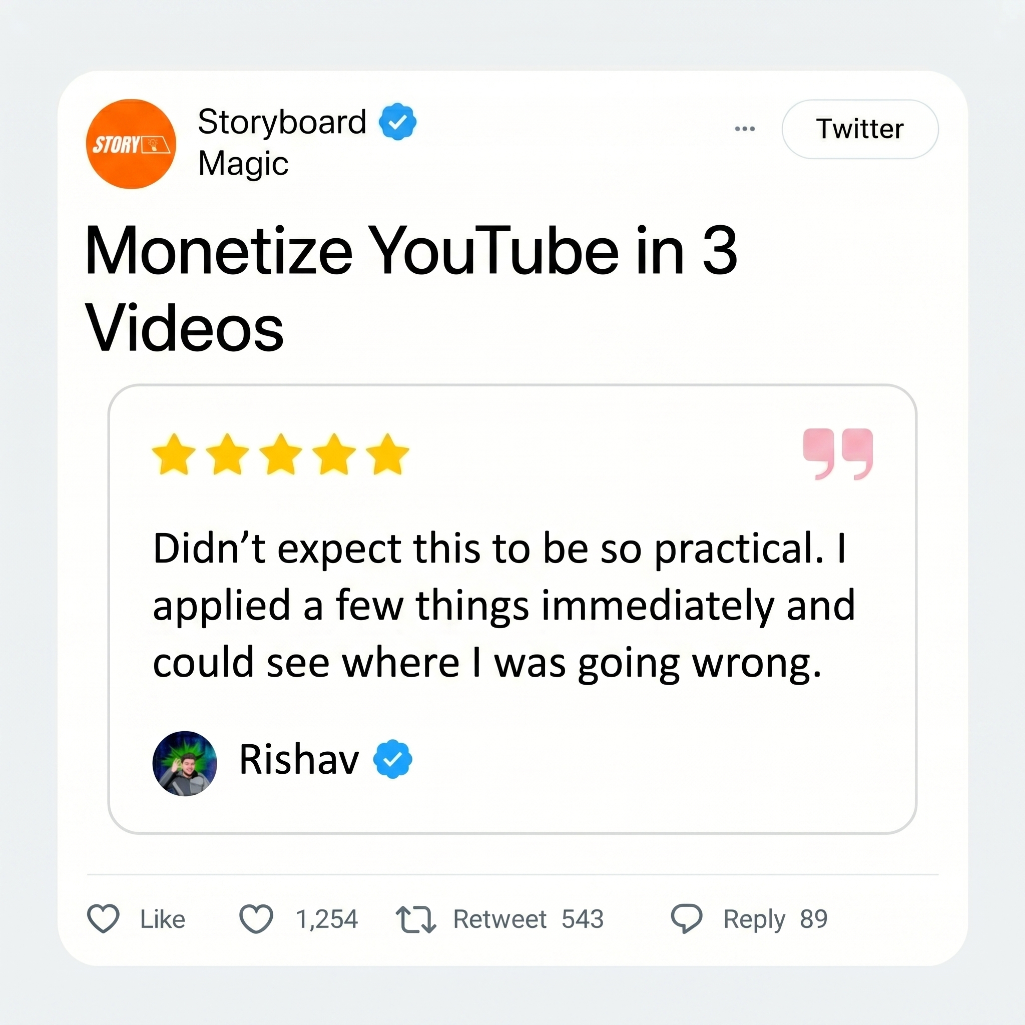 Storyboard Magic  Facebook ad