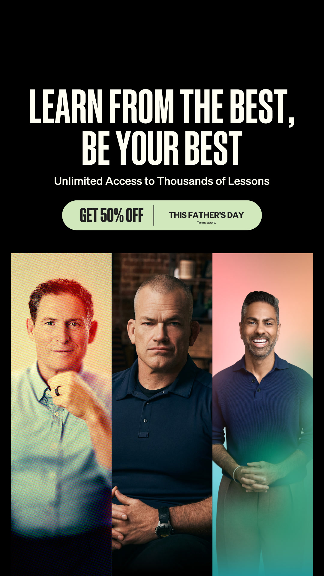 MasterClass Facebook ad