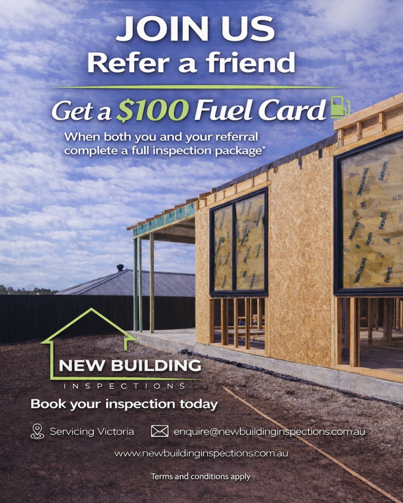New Building Inspections Facebook ad
