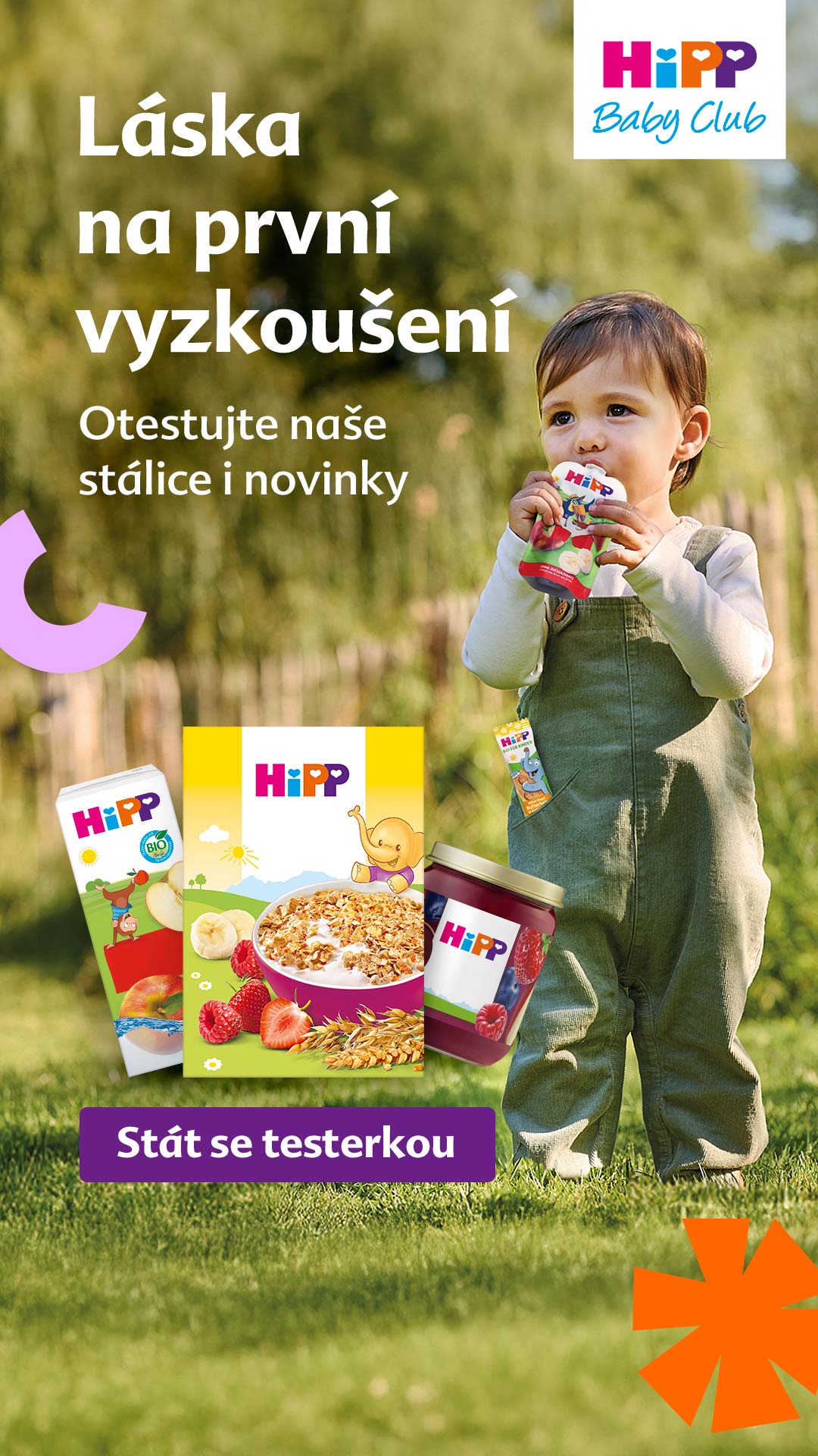 HiPP Česká republika & Slovensko Facebook ad
