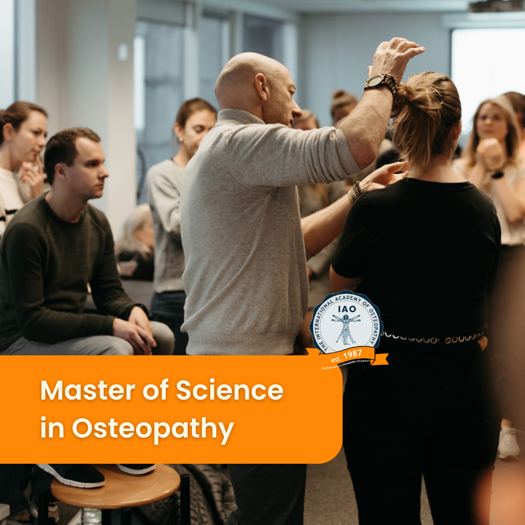 The International Academy of Osteopathy Facebook ad