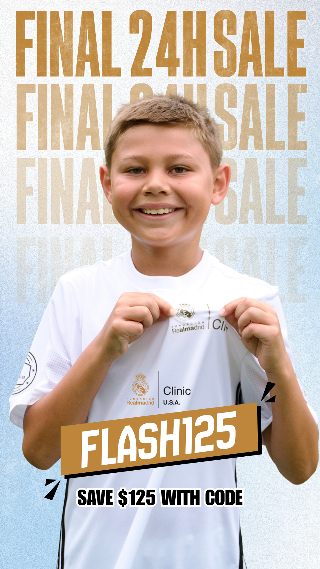 Real Madrid Foundation Camps USA Facebook ad