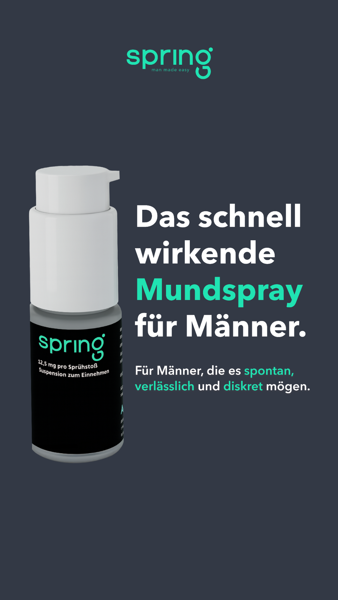 GoSpring Männergesundheit Deutschland  Facebook ad