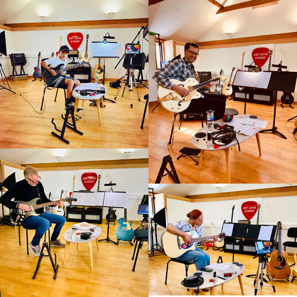 Kent Guitar Academy Facebook ad: Guitar Lessons In Kent