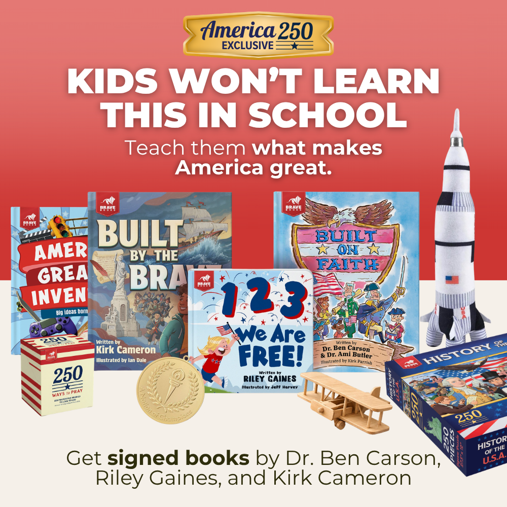BRAVE Books Facebook ad