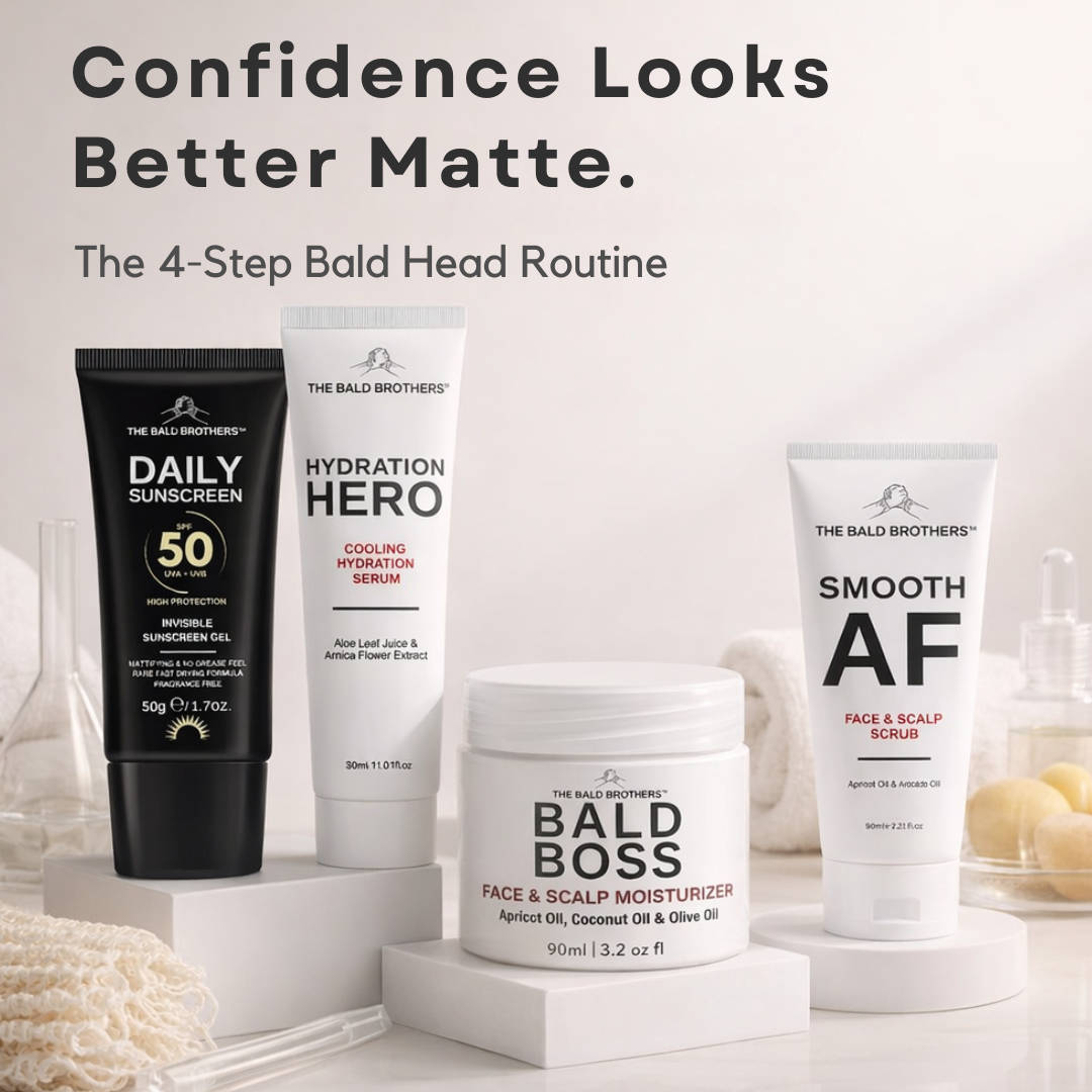 The Bald Brothers Facebook ad: Why Most Bald Men’s Scalp Still Looks Off