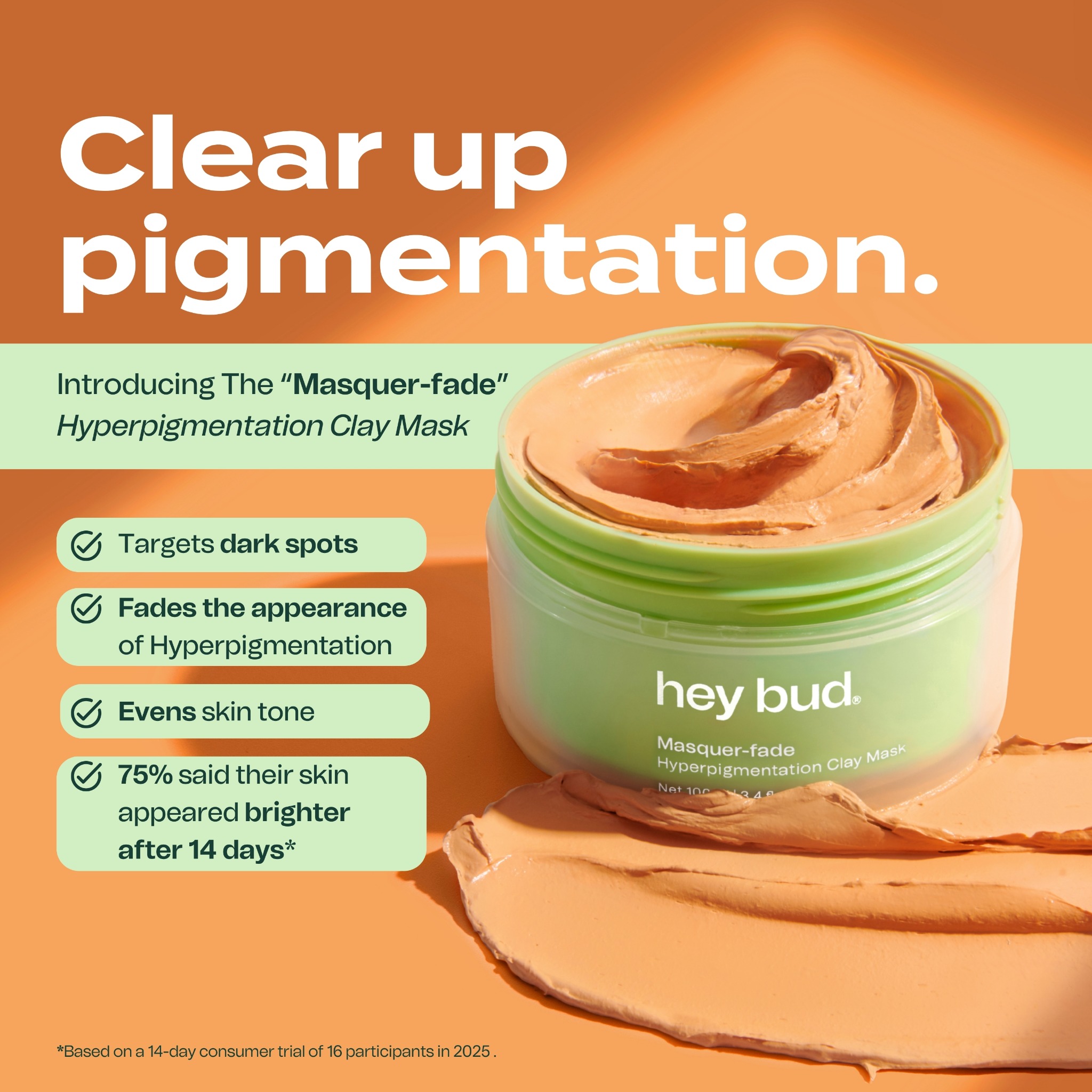 Hey Bud Skincare Facebook ad
