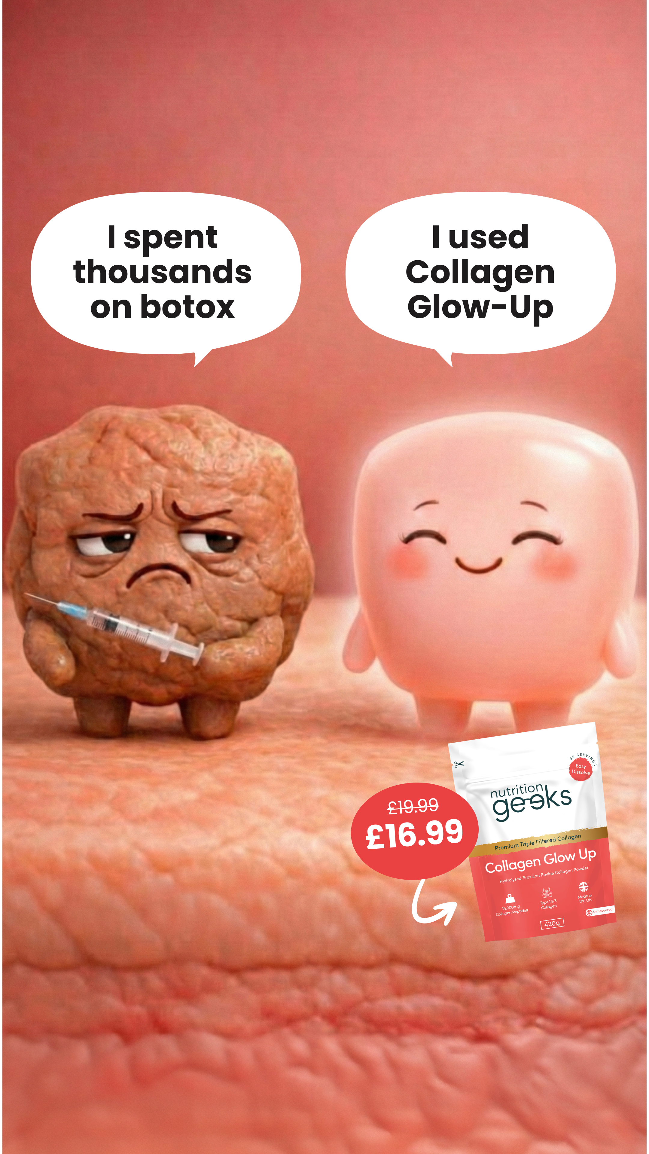 Nutrition Geeks Facebook ad