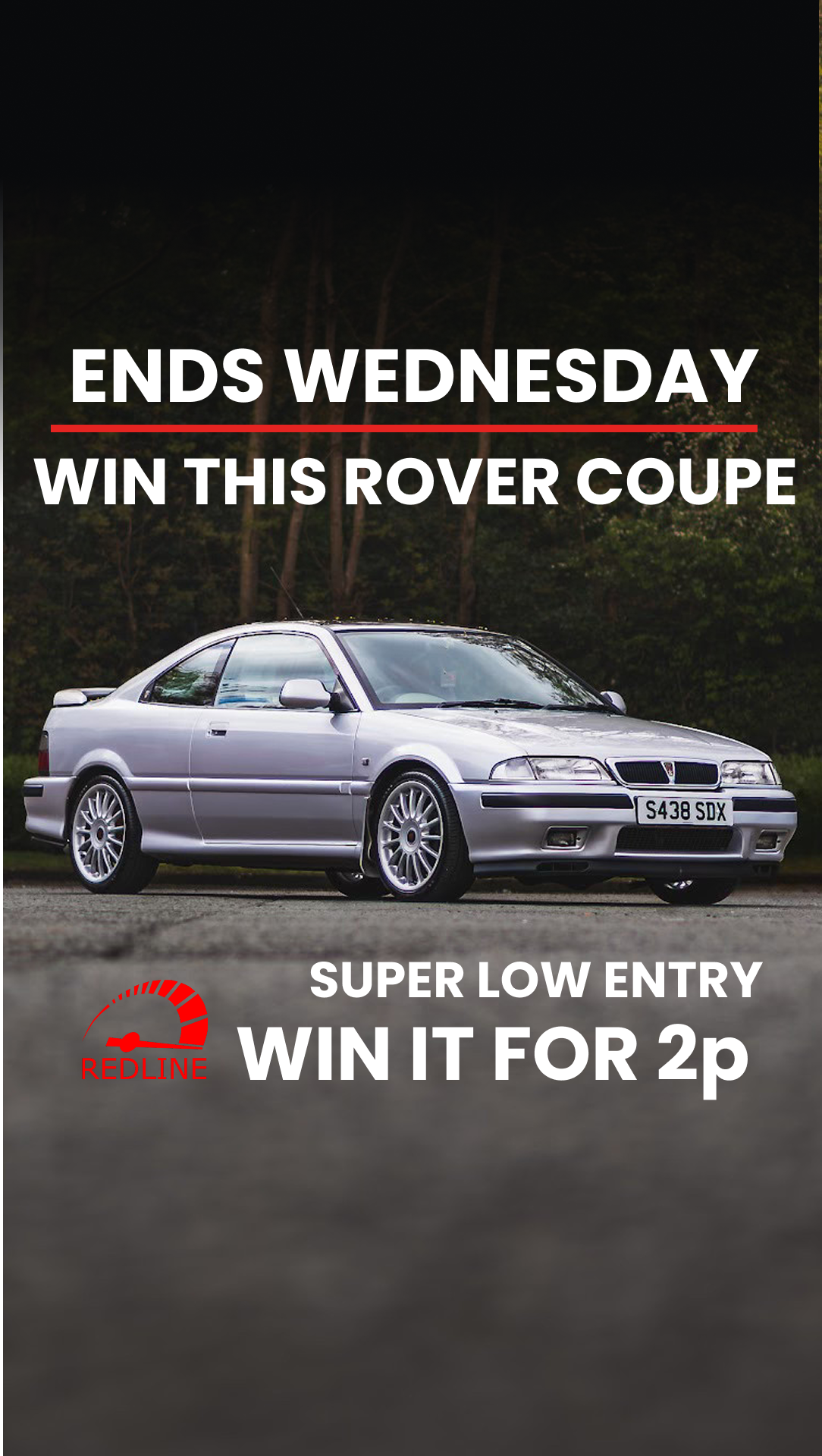 Redline Competitions Facebook ad