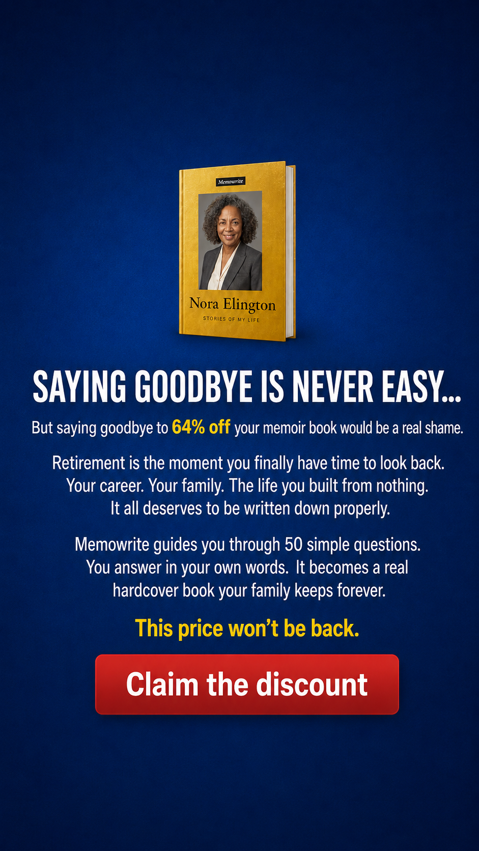 Beatrice Holloway Facebook ad