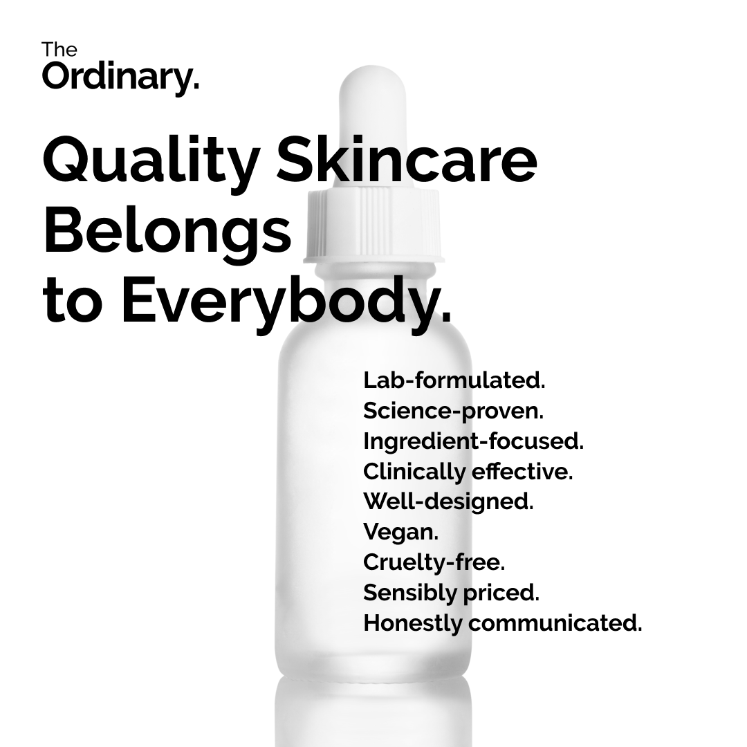 The Ordinary Facebook ad