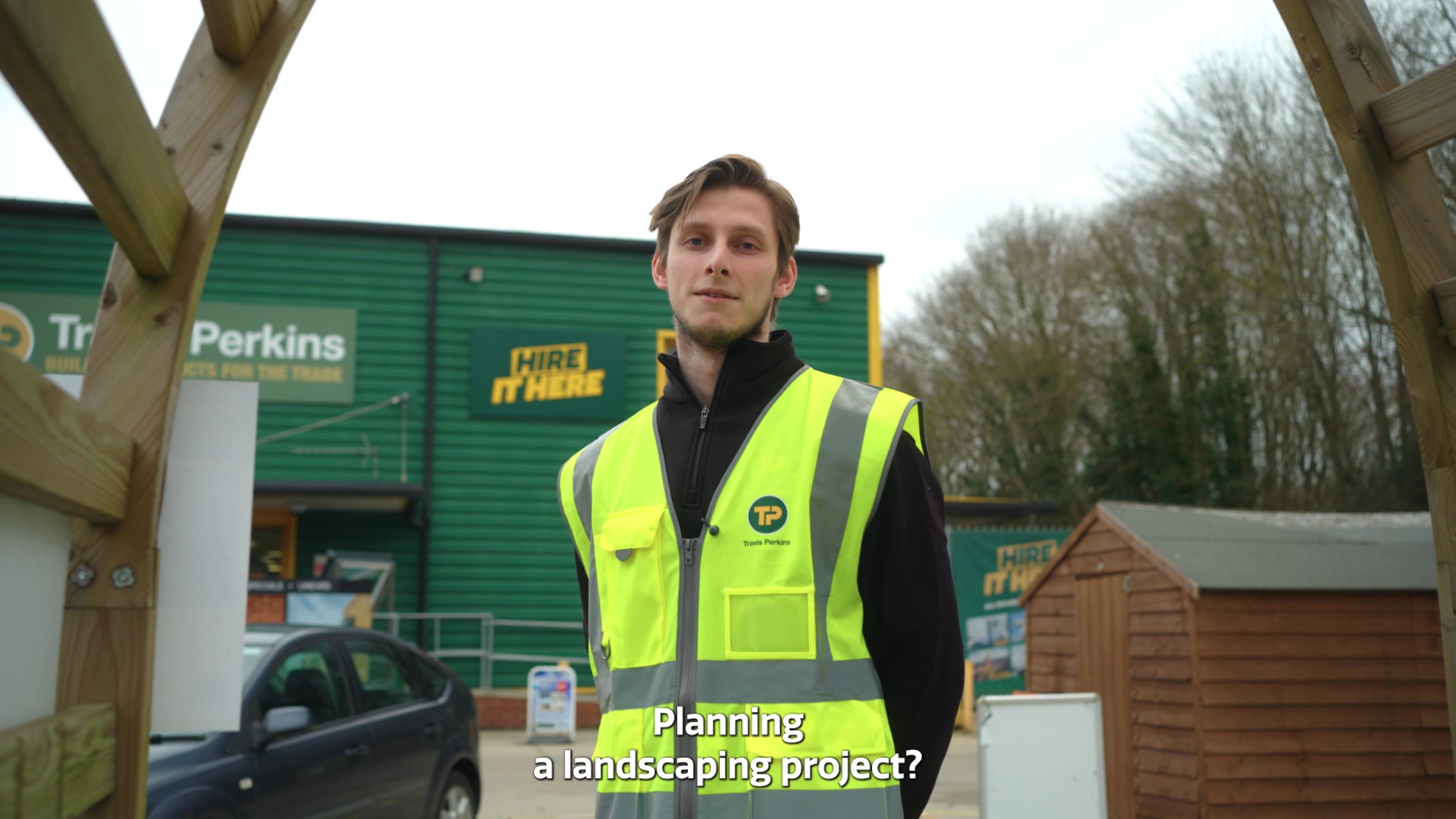 Travis Perkins Facebook ad: Hire All Your Landscaping Machinery
