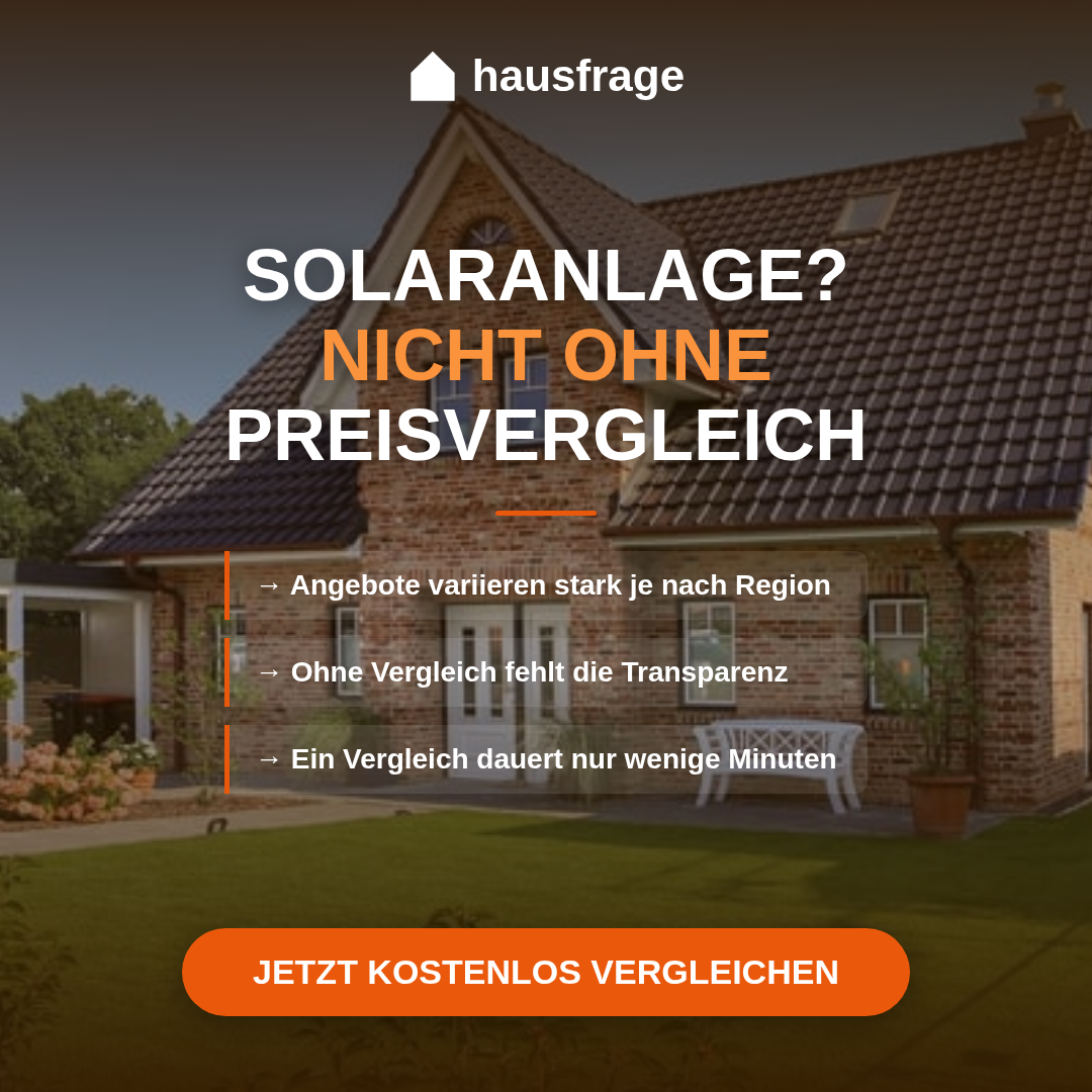 Hausfrage Facebook ad