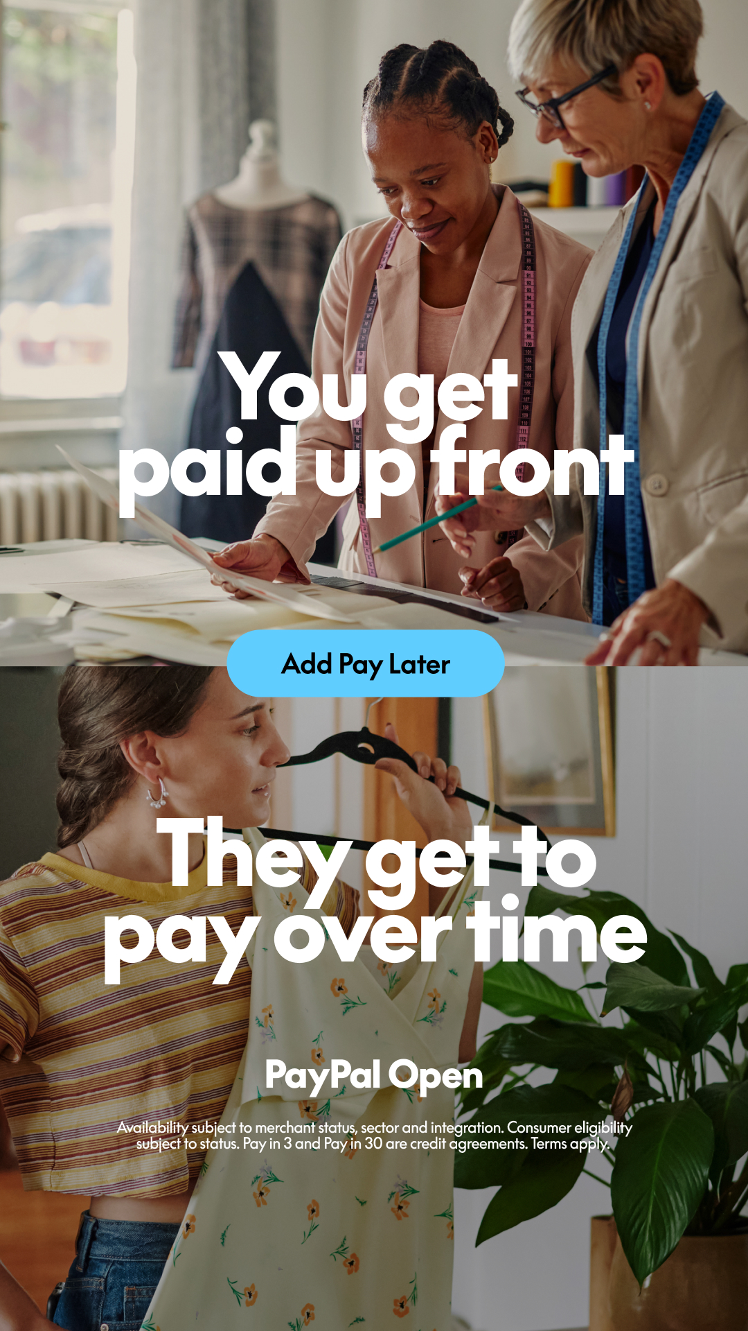 PayPal Facebook ad from Jul 15, 2026