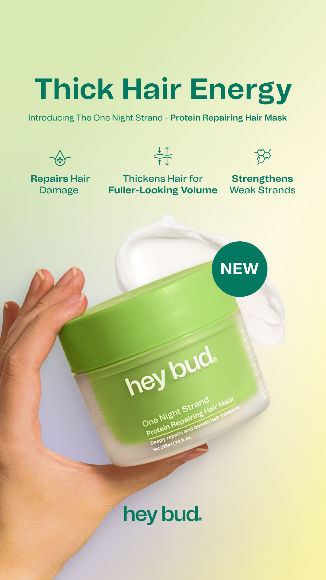 Hey Bud Skincare Facebook ad