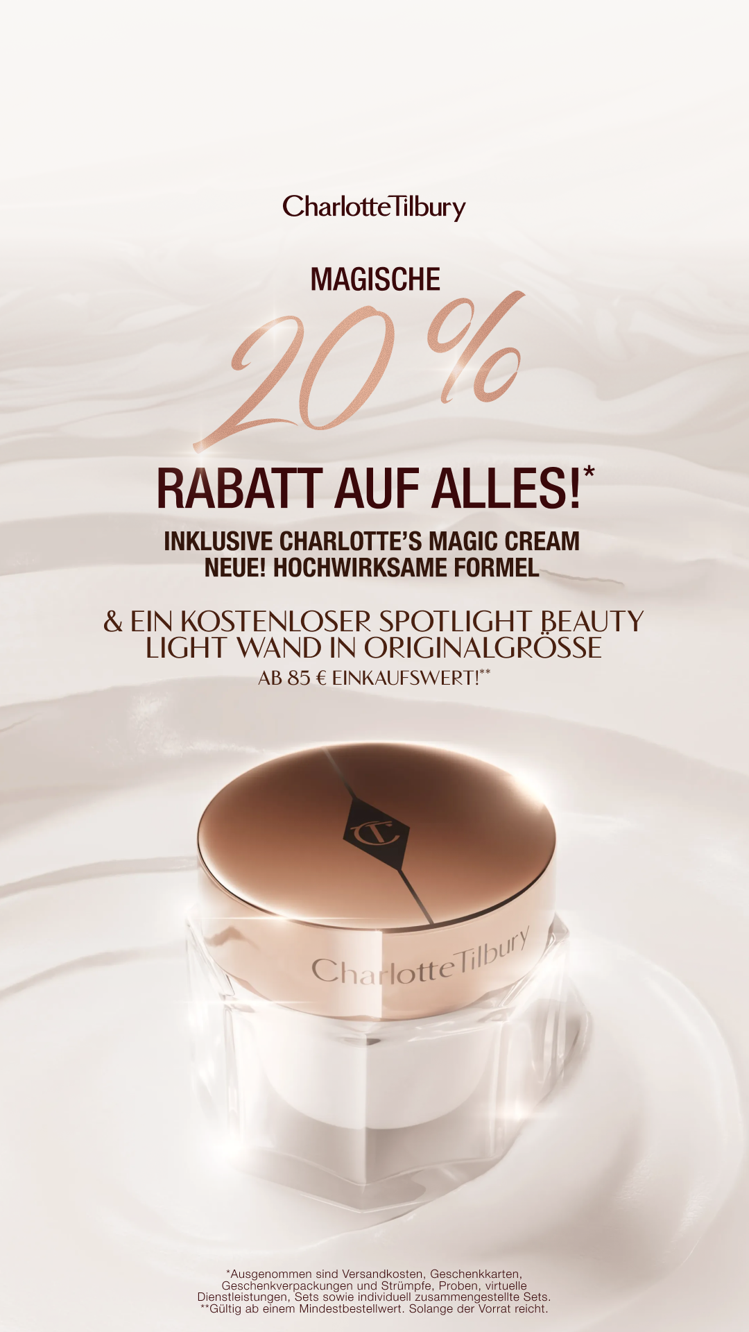 Charlotte Tilbury Skincare Facebook ad