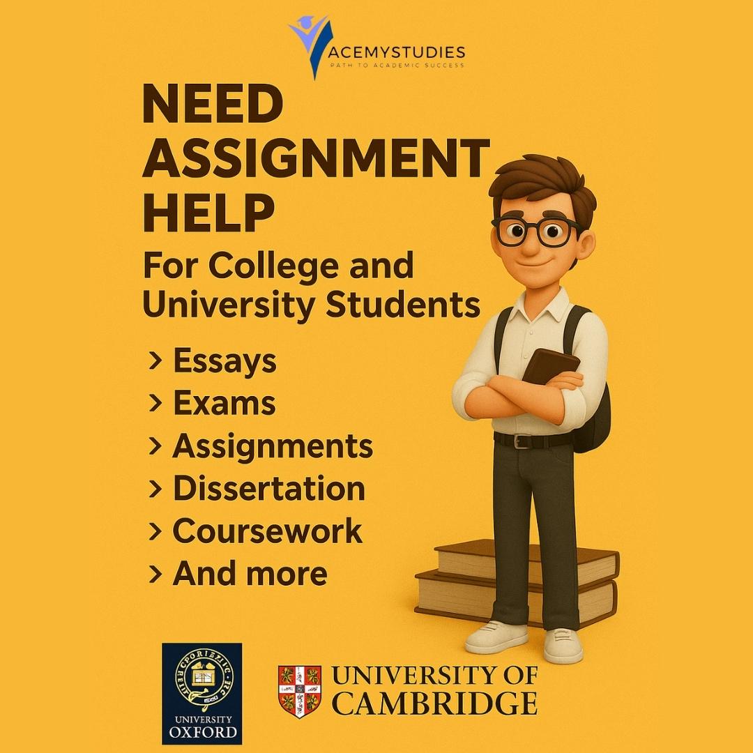 AcemyStudies Facebook ad: Deadlines Close? Let Our Experts Handle It for You!