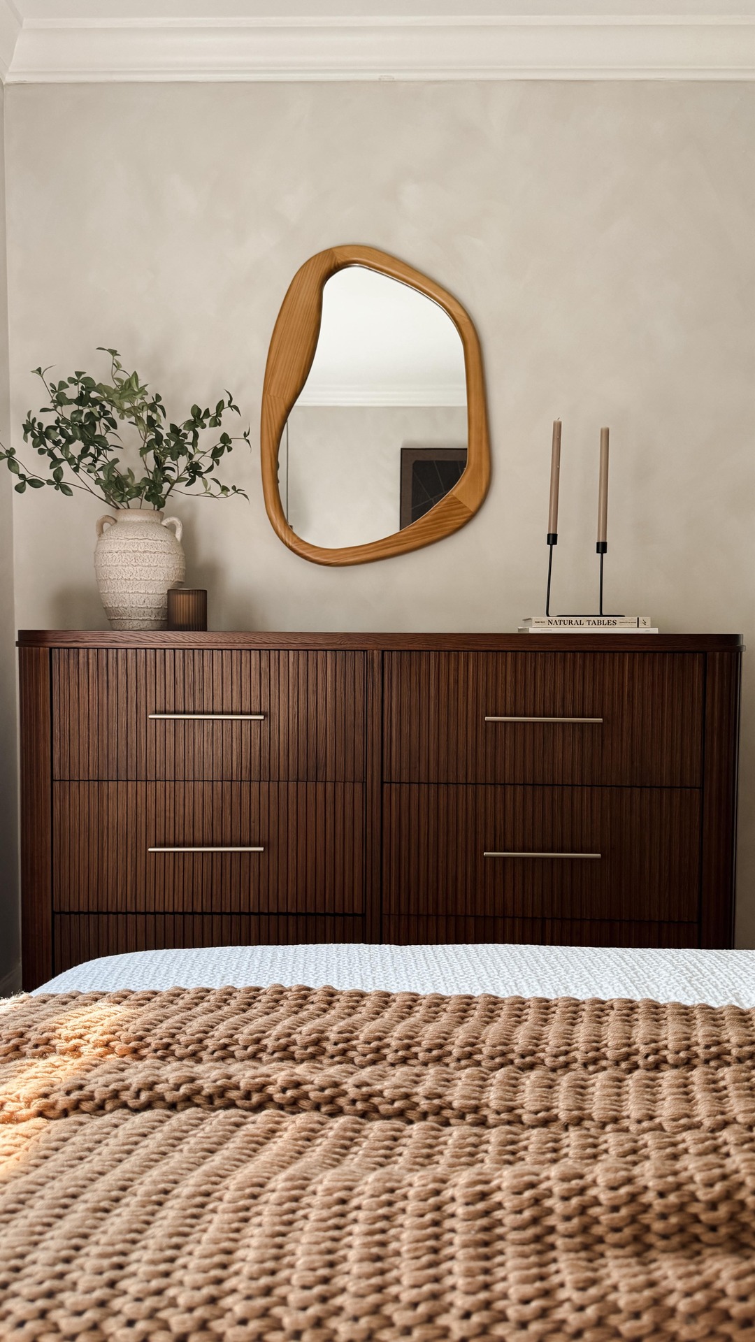 Hulala Home Furniture Facebook ad: Obsessed with how this dresser from @hulala_home pulls…