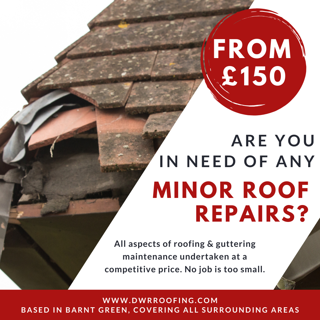 DWR Roof Repair Specialists Facebook ad: Get a FREE quote