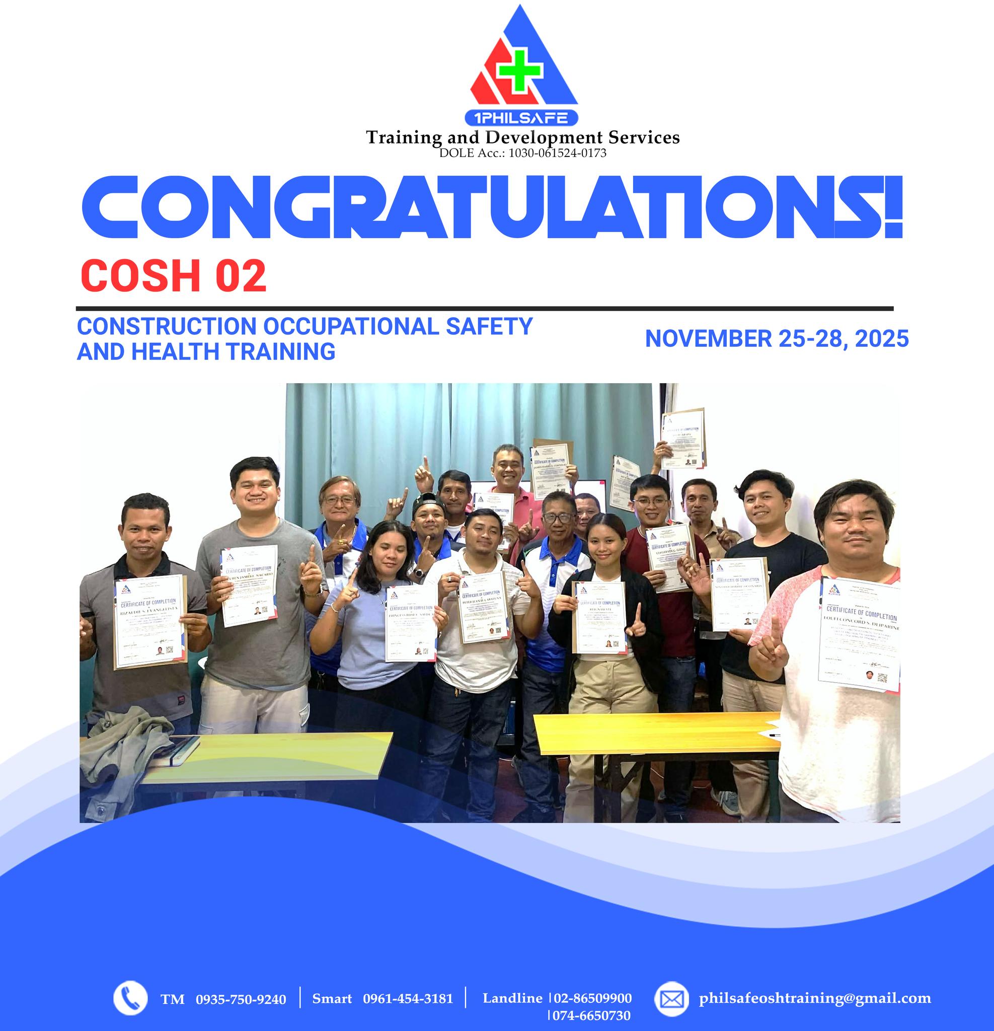 1Philsafe Training and Development Services Facebook ad
