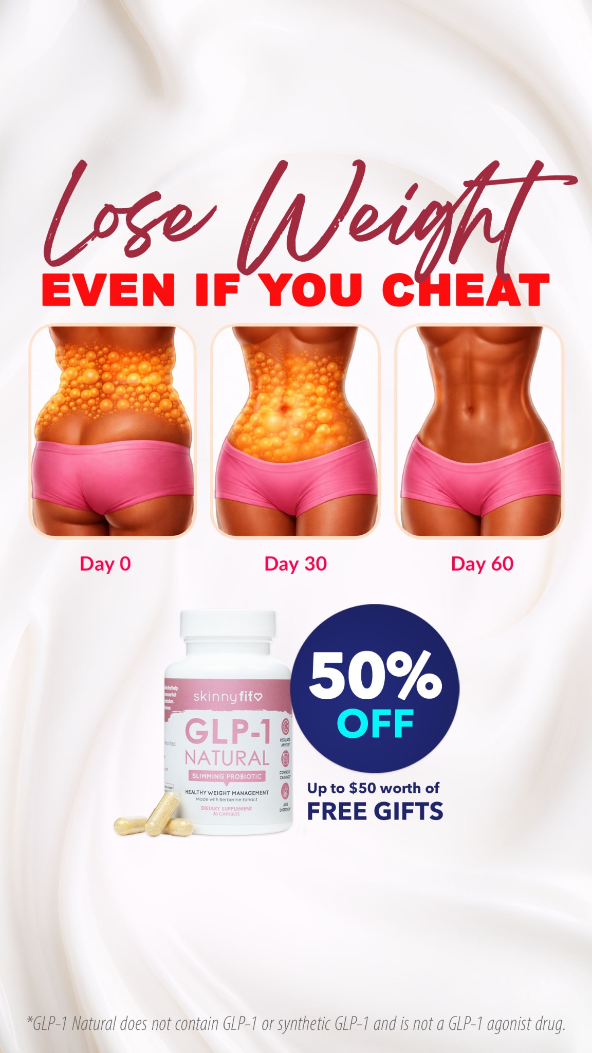 SkinnyFit Facebook ad