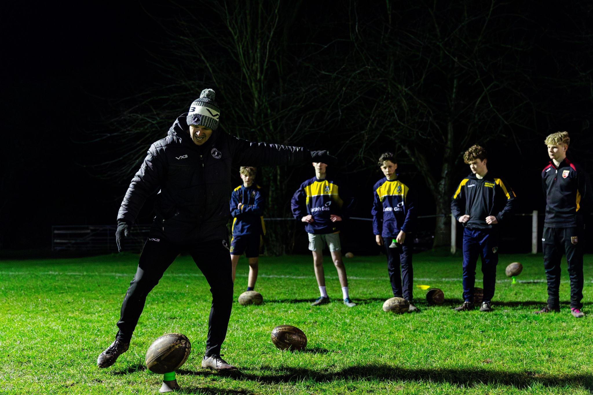 Bespoke Kicking Facebook ad: A professional coaching company, specialising in Rugby…