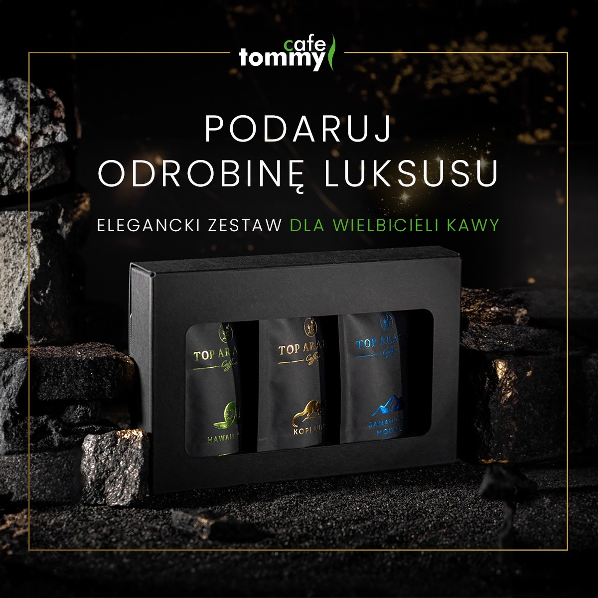Tommy Cafe - najlepsze kawy świata Facebook ad