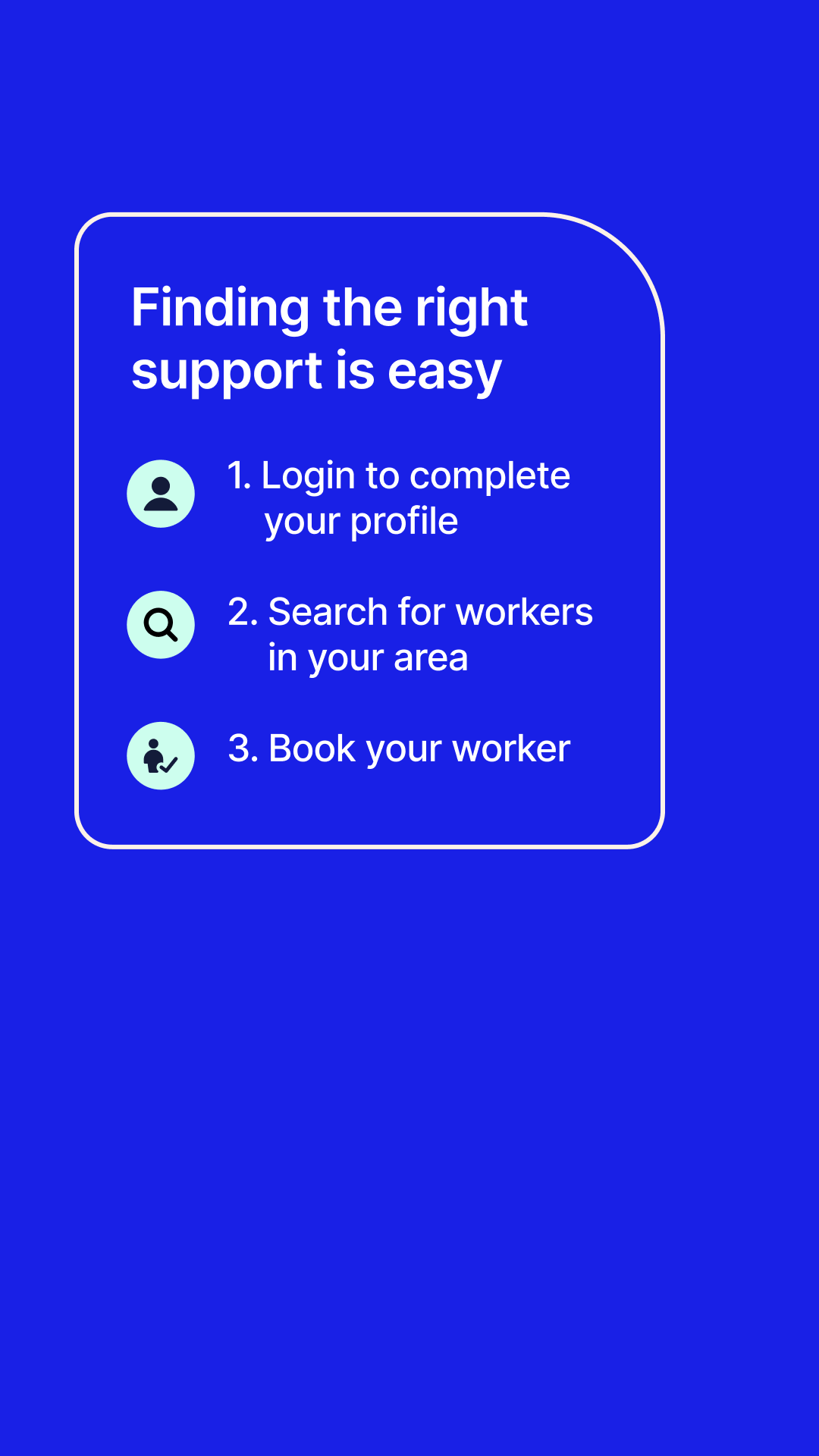 Hireup Facebook ad