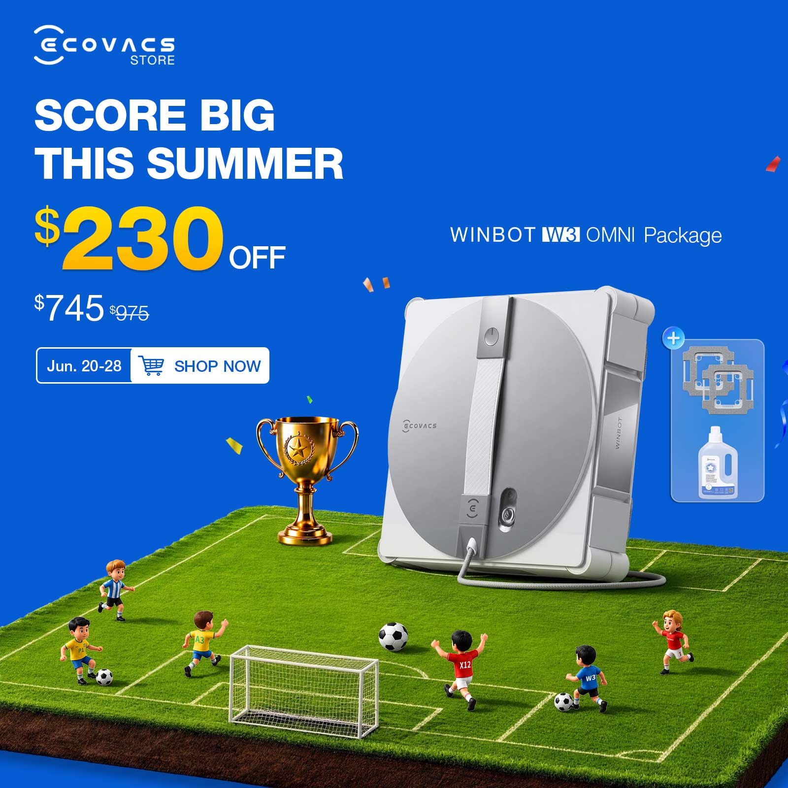 ECOVACS ROBOTICS Facebook ad