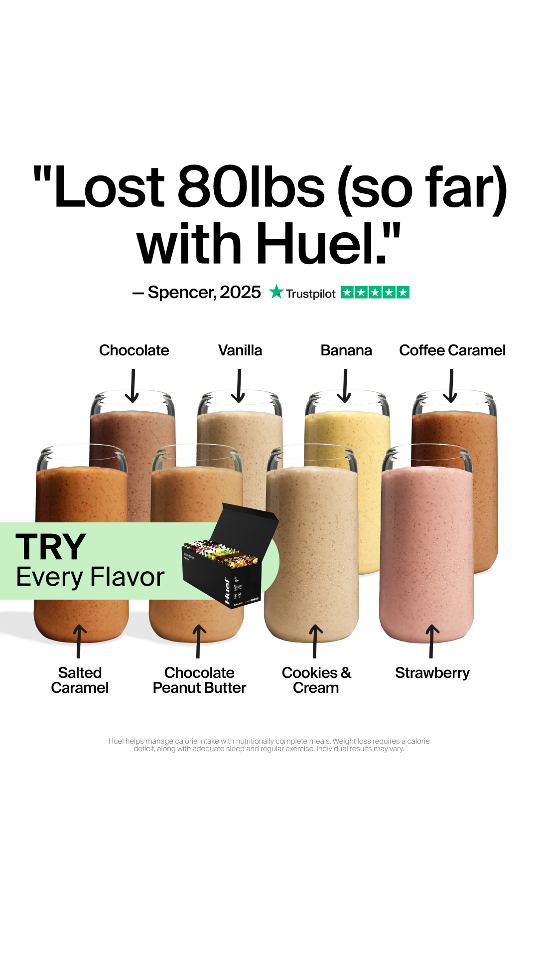 Huel Facebook ad