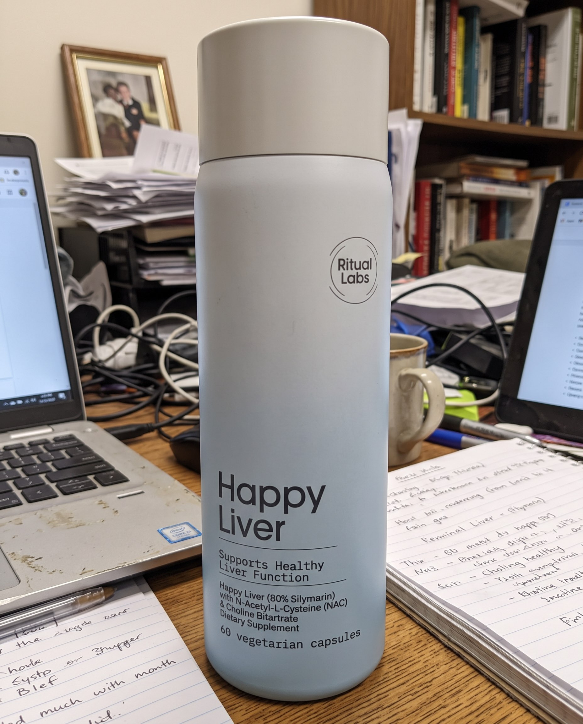 Ritual Labs Happy Liver Facebook ad: Support your liver today