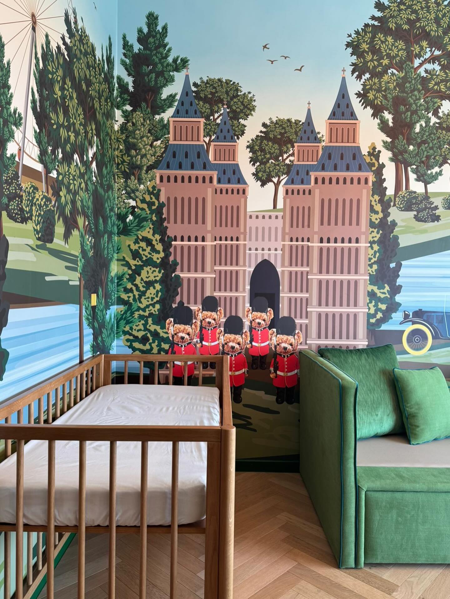 Fabric Ville Facebook ad: Sneak peek into the most breathtaking wallpaper!