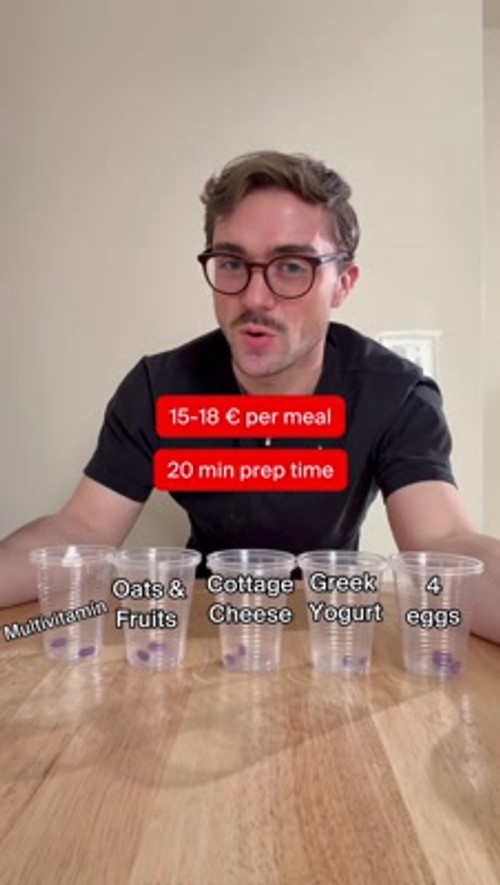 Huel Facebook ad: Comidas rápidas y equilibradas para vidas ajetreadas