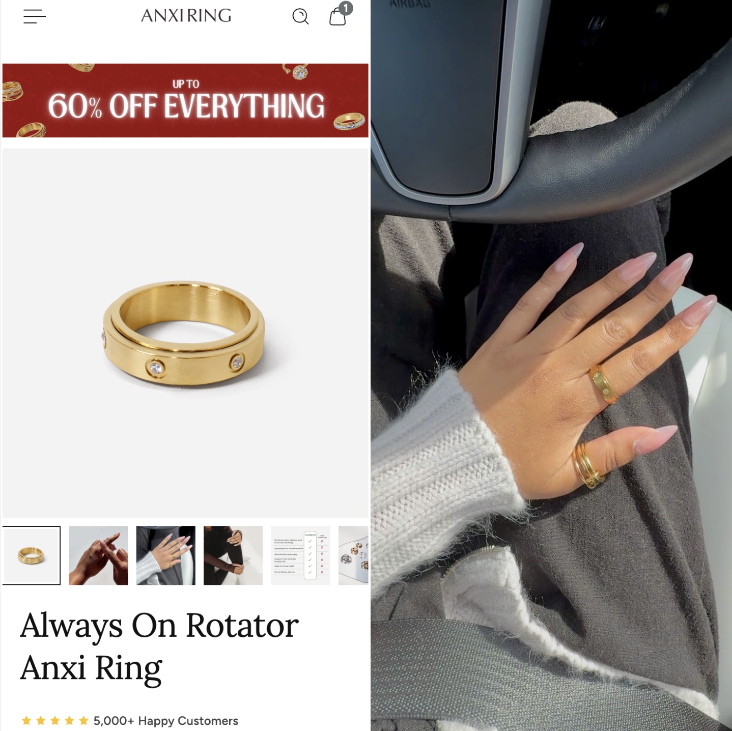 Anxi Ring Facebook ad